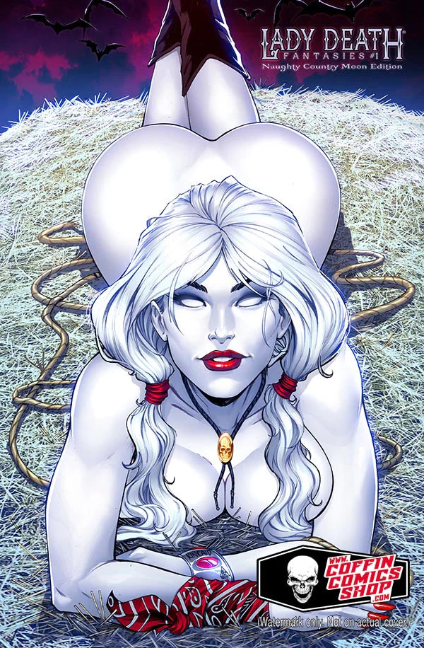 Lady Death: Fantasies #1 - Naughty Country Moon Edition (Signed)